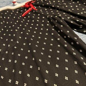 Simple black and white sleep pants